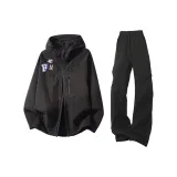 Чёрный + Чёрный Брюки