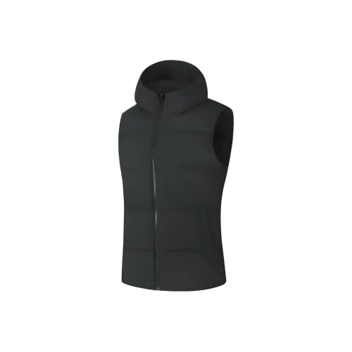 361° Супер-черный Женский Пуховый жилет