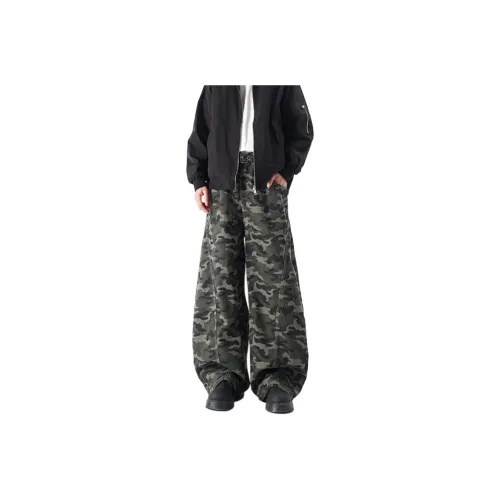 MEIPIN TANG Камуфляж Унисекс Джинсы