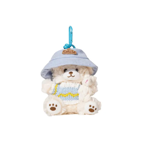 Восемь Тон Слон Молоко Пузырьки Шляпа Медвежонок Брелок Украшение Плюшевый Подвеска 15 см Высота