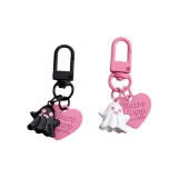 Черный Белый Маленький Призрак Брелок - Наборы Одежды