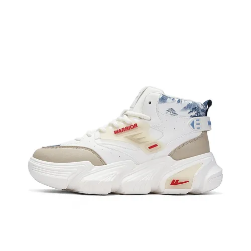 Warrior Термический Увеличивающий Высоту Устойчивый к Износу Высокий Топ Утепленная Обувь Мужская Бежевый Хаки