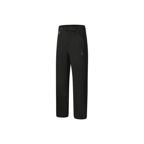 FILA EXPLORER Повседневные брюки Мужские Темно-черные
