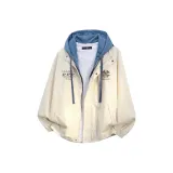 Бежево-синий