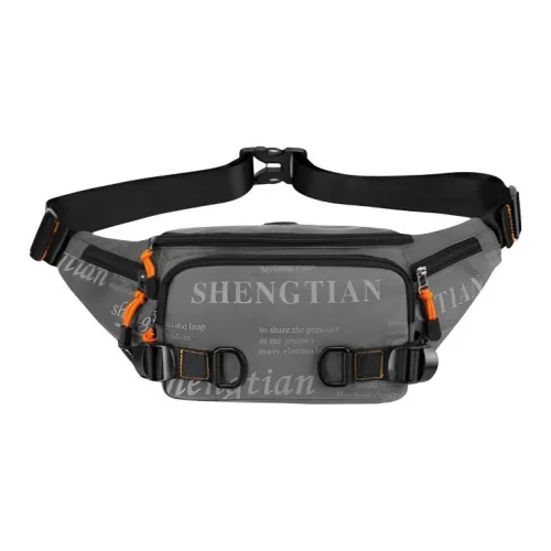 SMVP Нейлон Biker Hip Hop Рюкзак Бананка Стандартный Унисекс Черный Армейский Зеленый Синий Серый