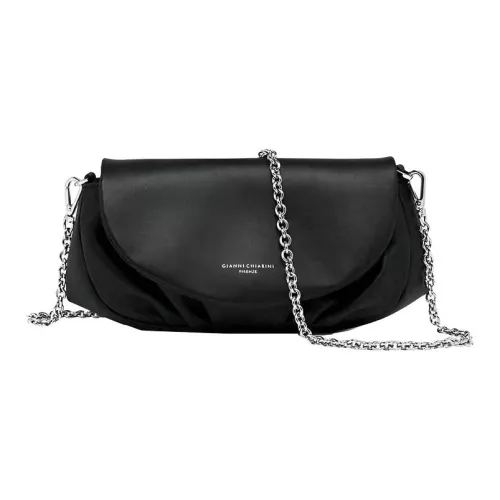 GIANNI CHIARINI Сумка через плечо из кожи женская черная