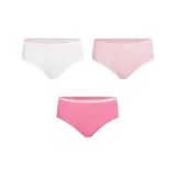 Белый + Розовый + Розово-красный [3 упаковки]