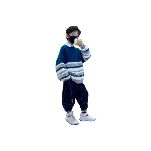 TONGGENI Озерно-голубой Kids Свитеры