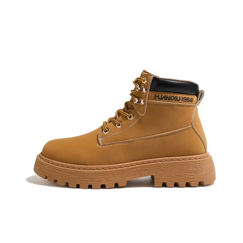 HUANQIU Короткий ботинок Martin каблук 4,5 см мужской