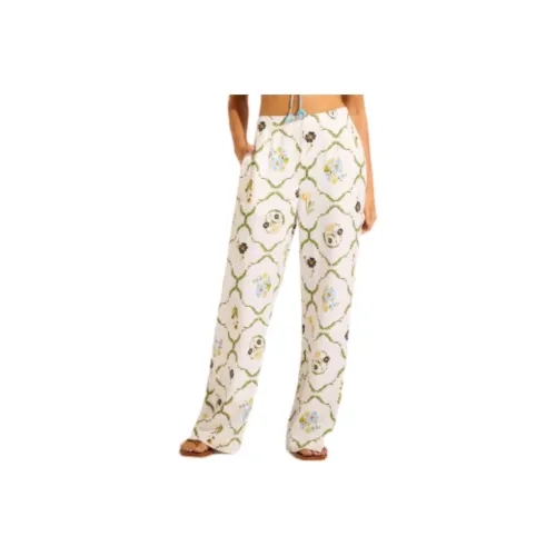 SEAFOLLY Белый Женские Повседневные Штаны