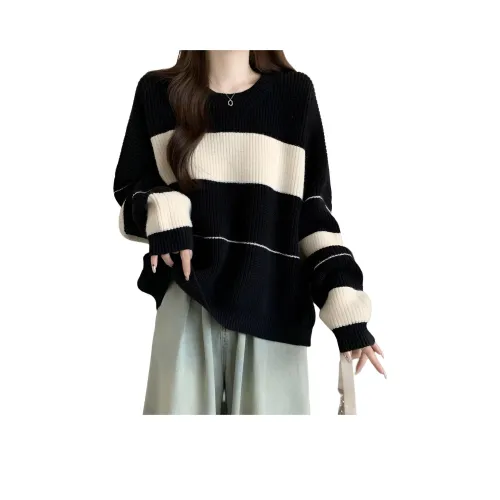 DEDY Черный Белый Женский Трикотаж