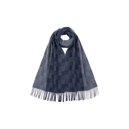 H YXIANG Кашемир Вязаные Шарфы Мужской