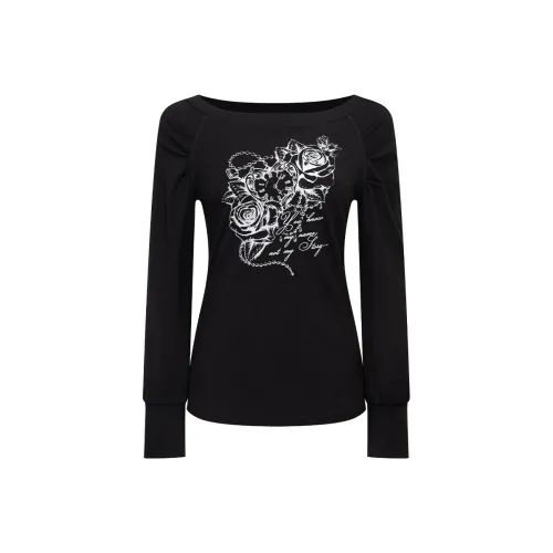 Ariseism Черные Женские T-рубашки