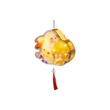 Средний осенний деревянный рассказ-благословение кролик