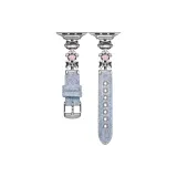 [Silver Pink Light Denim Headphones Kitten]  
[Серебряный Розовый Светлый Джинсовый Наушники Котенок]
