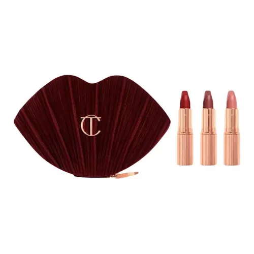 CT Hot LIPS Сумка Помада Комплект Питательный Длинный Тривальный Цвет лица 3,5г*3