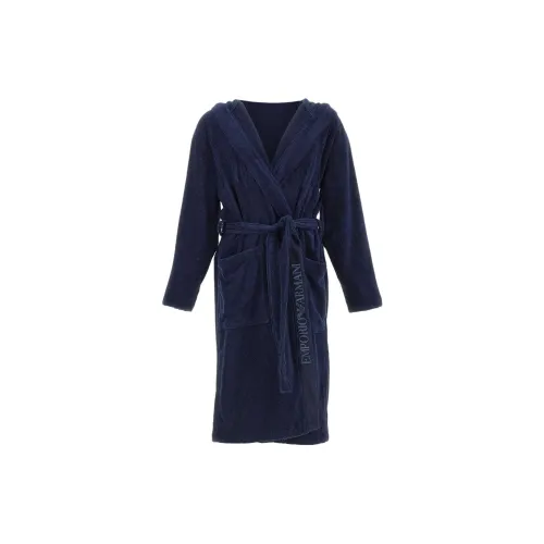 EMPORIO ARMANI Морской синий Мужской Банные халаты