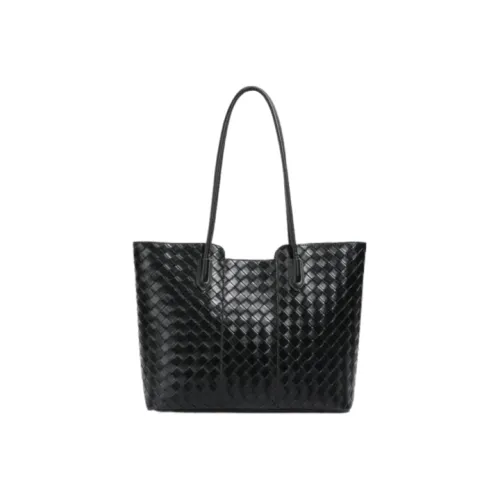 Tezimyt ПУ (полиуретан) Сумка Стандартная Черная Кофейная