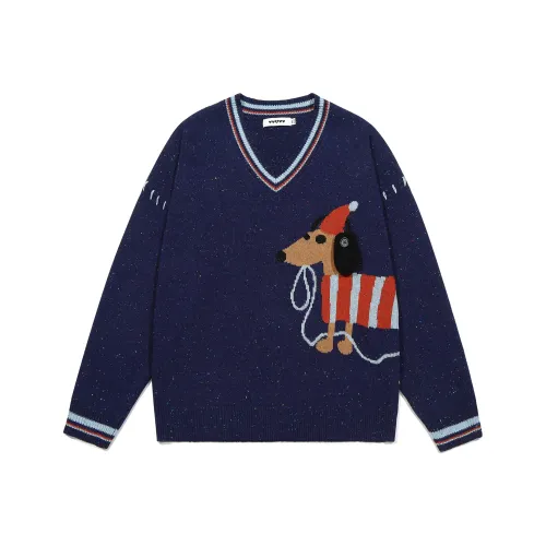 Guuka Темно-синий Унисекс Свитеры