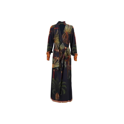 Johanna Ortiz Длинное платье с длинными рукавами женское