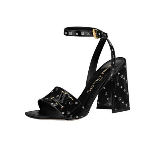 LOUIS VUITTON Shake Стильные Сандалии Женские Черные