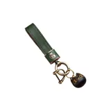 【Зеленый】Брелок с кошкой из сандалового дерева