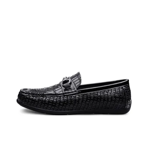 AIPSEN Slip-On Обувь Для работы Лоферы для вождения с резиновой подошвой Мужская