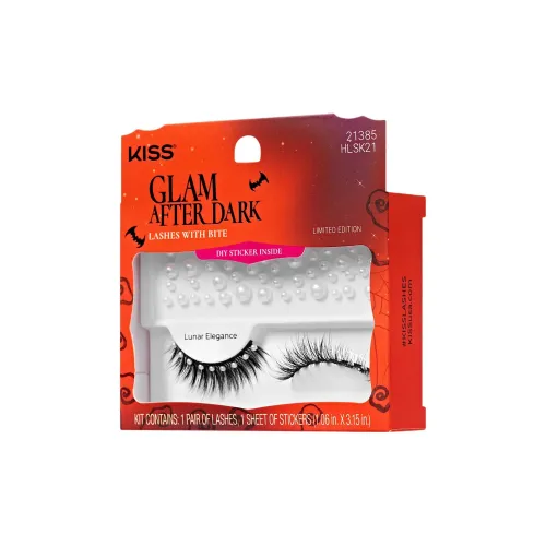 KISS NEW YORK Хэллоуин Limited Moon Элегантные Накладные ресницы Thickening Стиль 1 Пара