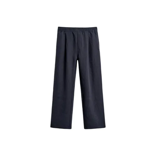 ZARA Морской синий Мужские Повседневные Штаны