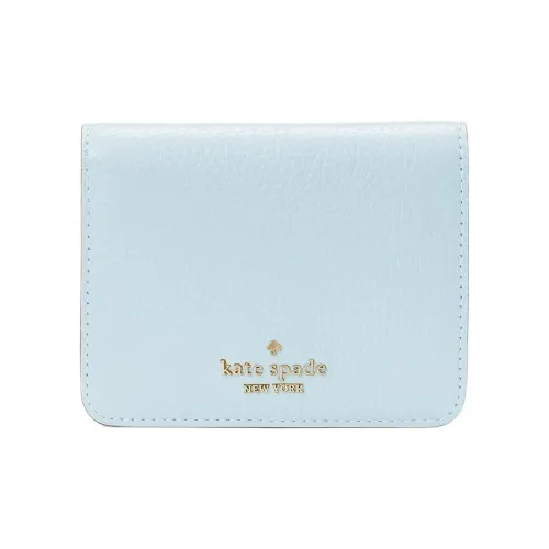 Kate Spade Lena Кожа Кошелек Маленький Женский Небесно-Синий