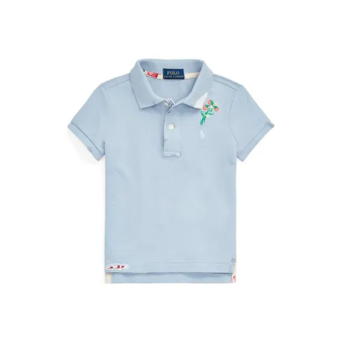 Polo Ralph Lauren Детское Поло Светло-Синий