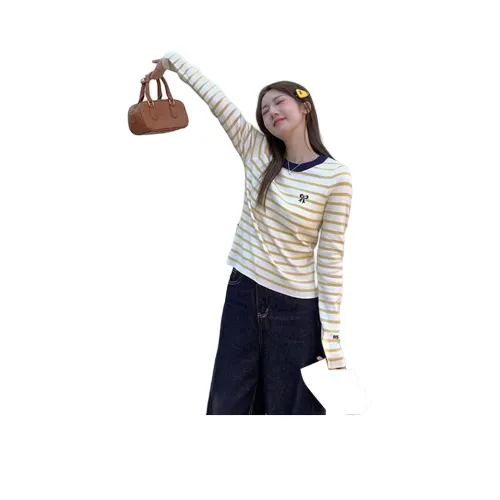 DEDY Женский Трикотаж Желтый