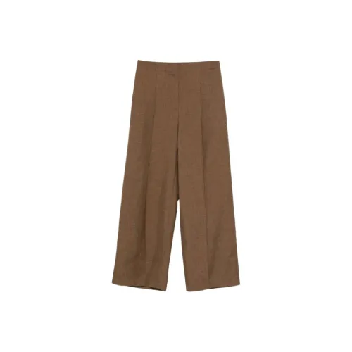 THEORY Коричневый Женские Повседневные Брюки