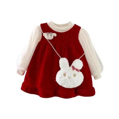 GOYN Красный Двухкомпонентный Набор Детские Комплекты с Юбкой