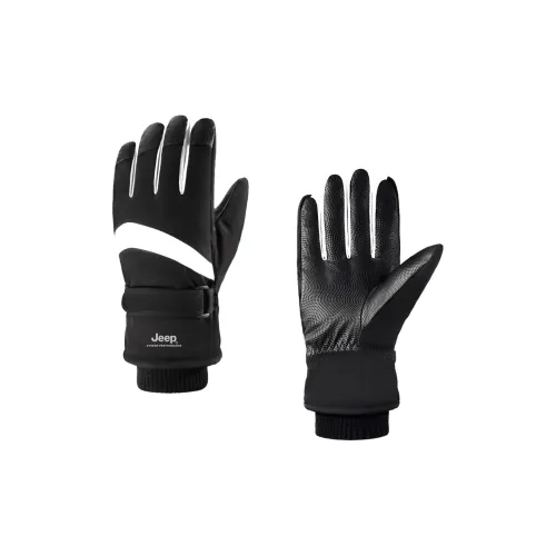 Jeep Полиэстер Велоспорт Перчатки Унисекс