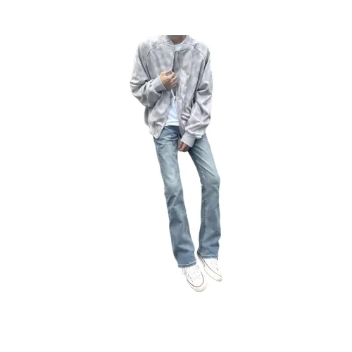 DAFK Light Blue Men's Jeans DAFK Светло-голубые мужские джинсы