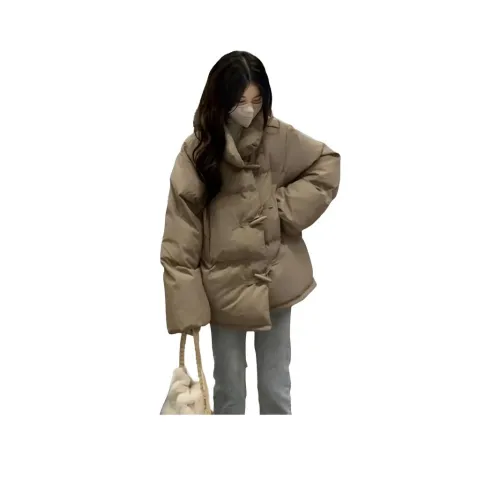 AHRTB Хаки Женские пуховики