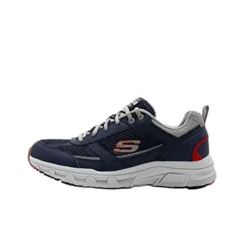 Skechers Oak Canyon Дышащая Поддерживающая и Легкая Обувь для Бега Мужская Синяя
