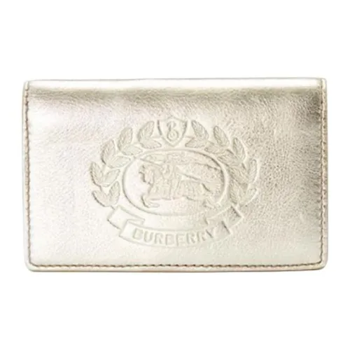 Burberry Кожа Кошелек Стандартный Женский Золотой