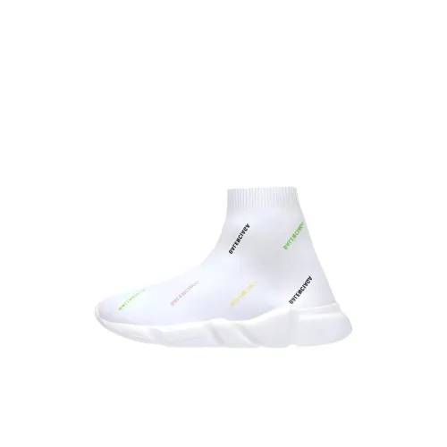Balenciaga Speed High Топ Детские Лайфстайл Обувь Белый Дети Возраст 3-7 Лет