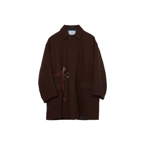 KOLOR Коричневый Мужской Пальто