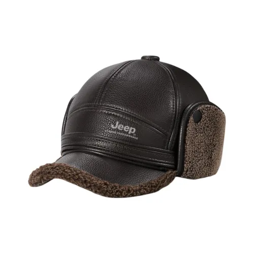 Jeep PU кожа Верхний шапки-ушанки Унисекс