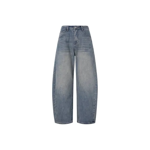 CHOCOOLATE XPB0454 Винтажные синие унисекс джинсы