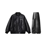 Комплект (черный топ+черные брюки)