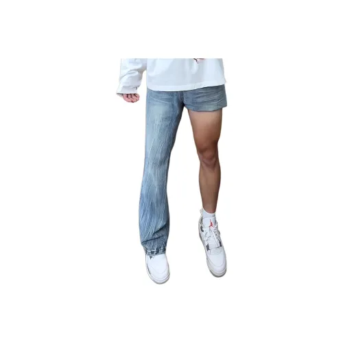 City Hipster Синий Унисекс Джинсы