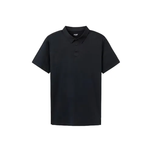 Пони Черная Мужская Поло