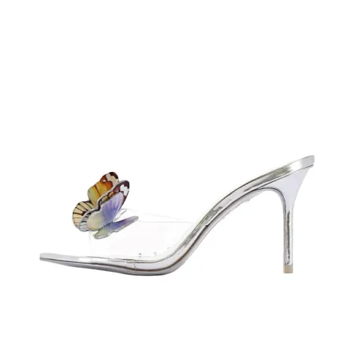 SOPHIA WEBSTER Vanessa Слипоны Женские Серебряные