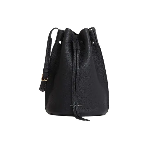 MANSUR GAVRIEL Сумка через плечо из кожи женская черная