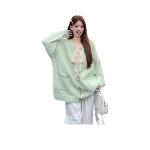 DEDY Зеленый Женский Трикотаж