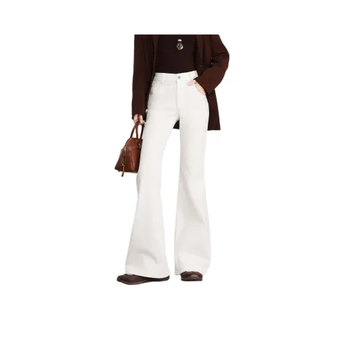 FAWENXIANGZI Белые брюки Женские Джинсы